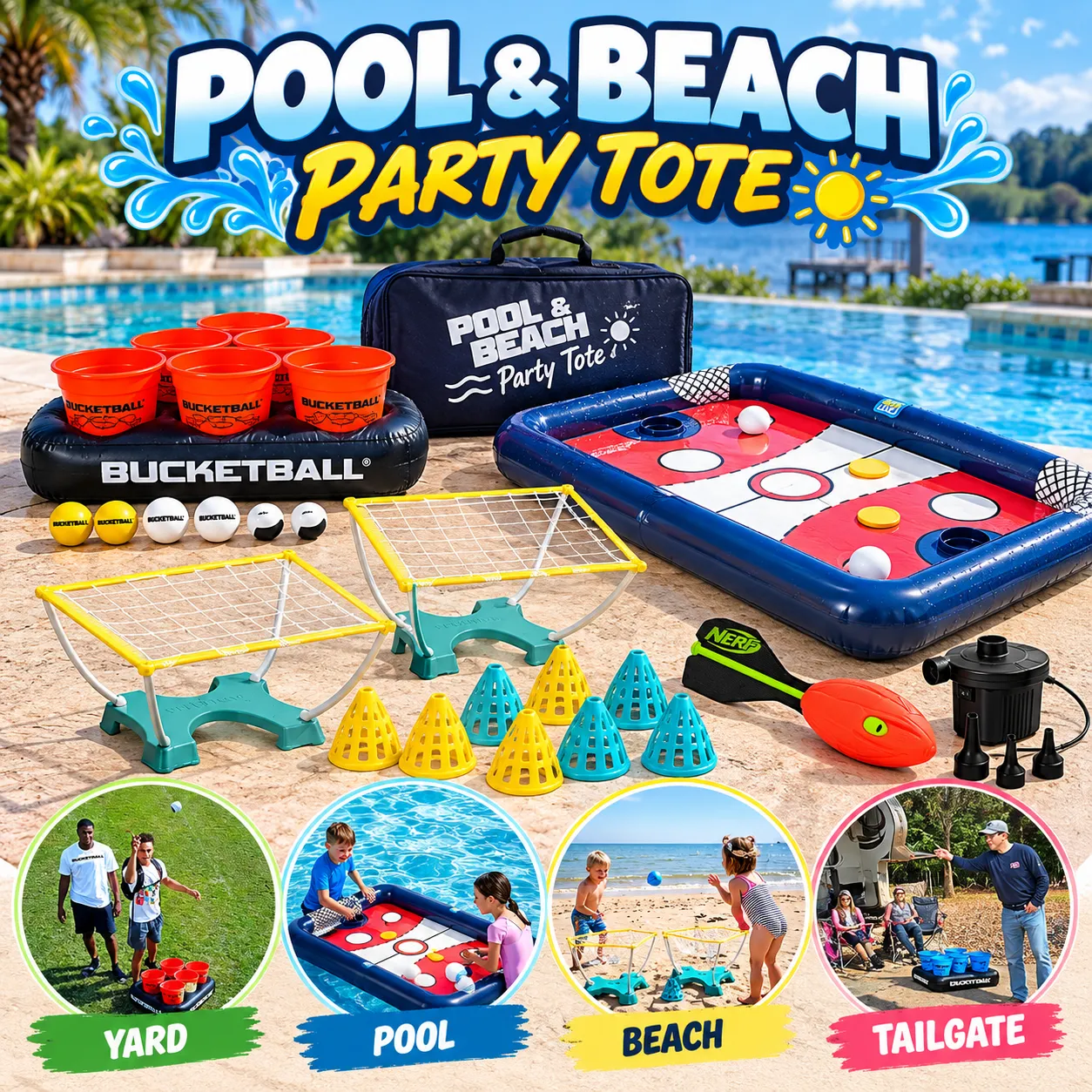 Pool & Beach Party Tote