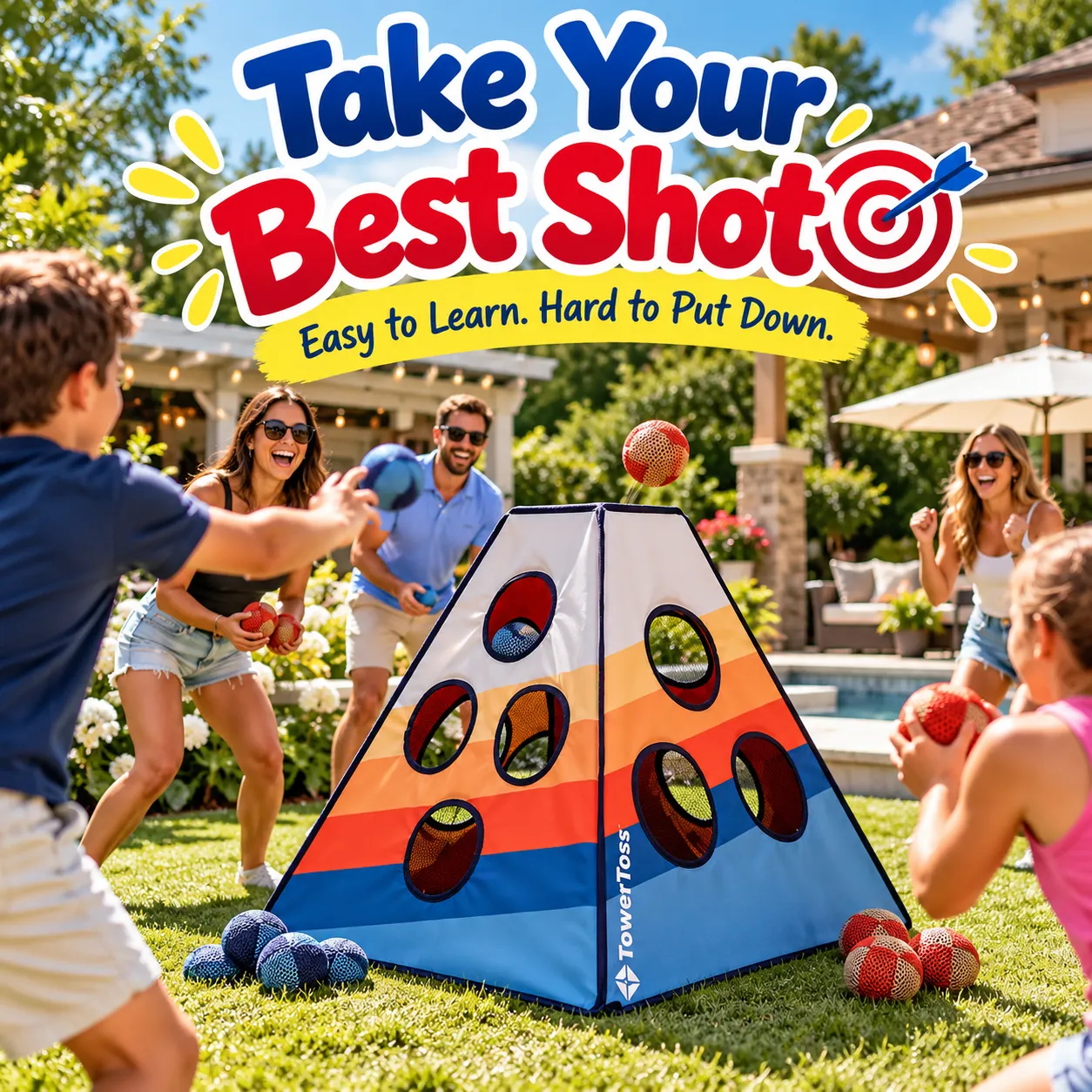 Giant Tower Toss Game Add-On
