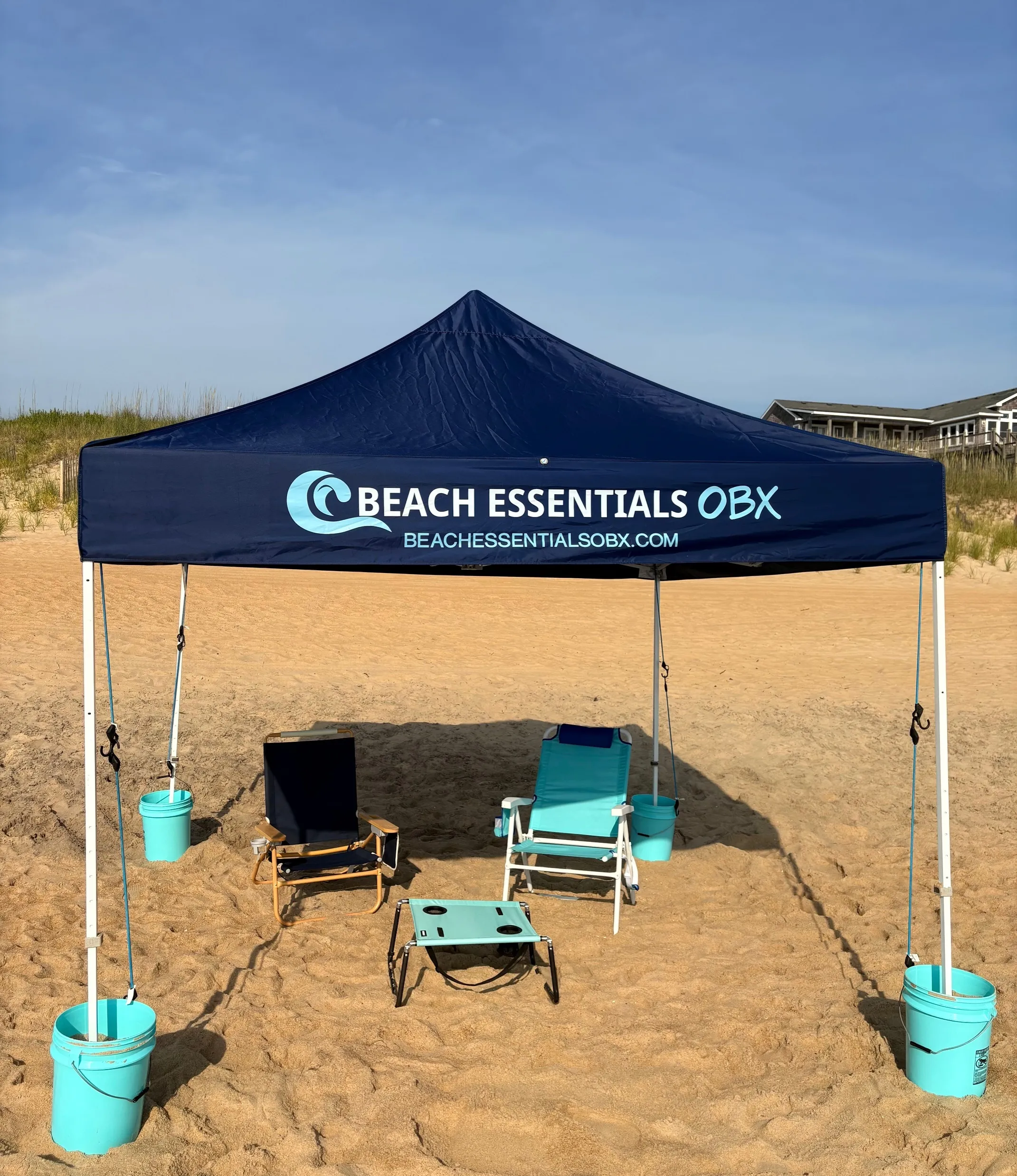 Summer sale! $79 Daily tent with 2 beach chairs package 