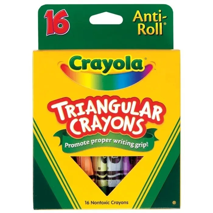 Crayons Crayola Triangular Set Of 16