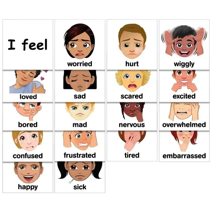 Feelings Magnet Pack, Set Of 18