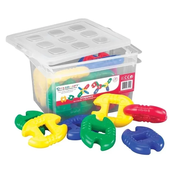 Toddler Click And Link With Small Bucket Set Of 40