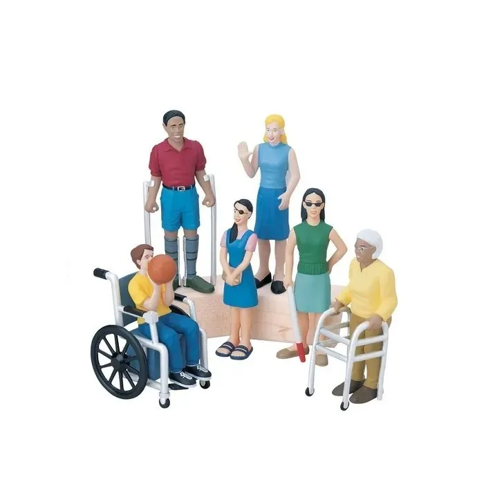 Dolls Pretend Play Diverse Abilities Set Of 6