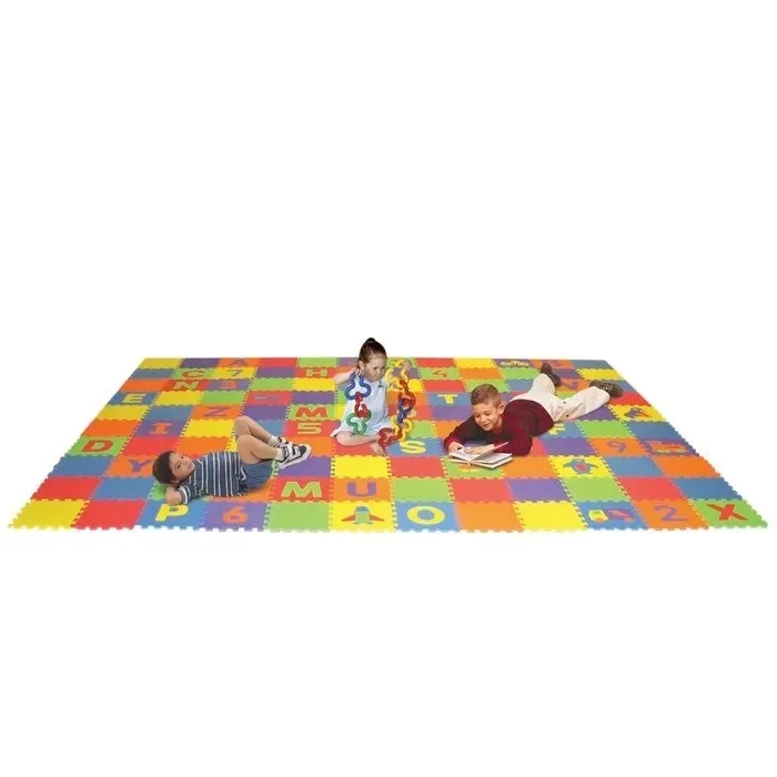 Puzzle Floor Mat Letters Numbers