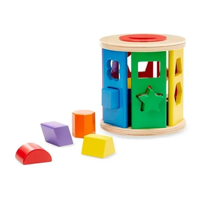 Match And Roll Shape Sorter - Set Of 13