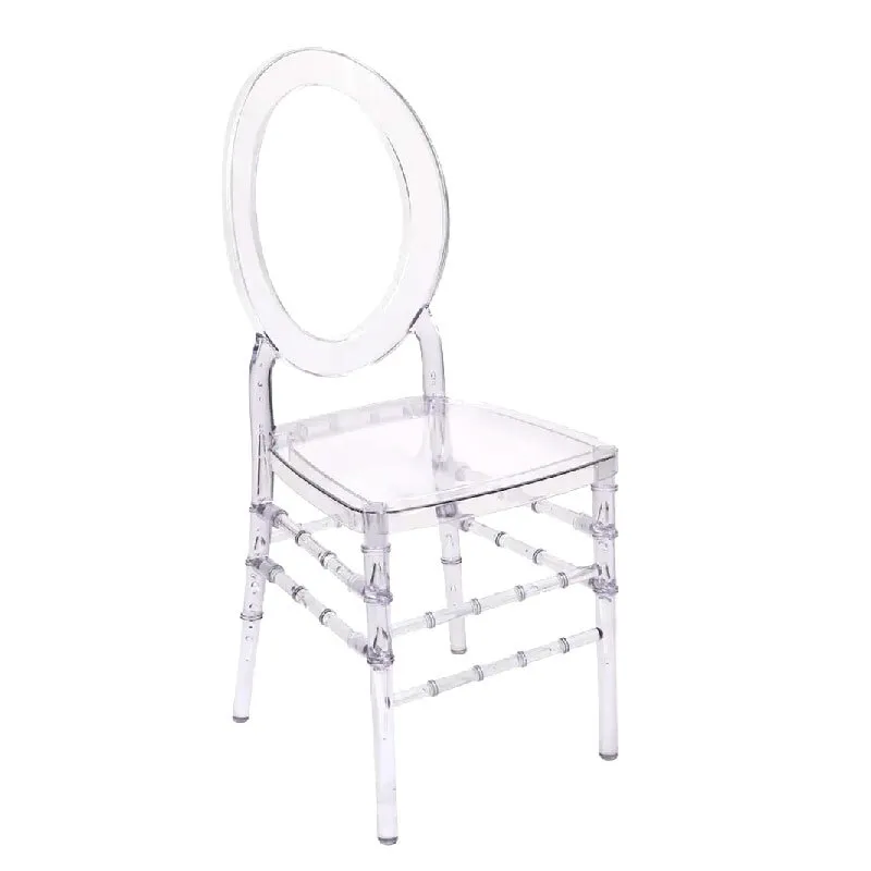 The Amy: Clear acrylic dinning chair