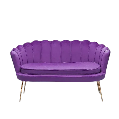 The Azaria: Purple Loveseat
