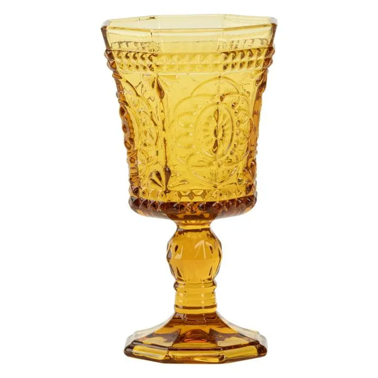 The Roman: Amber Goblet