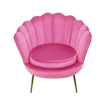 The Alyzia: Pink Accent Chair