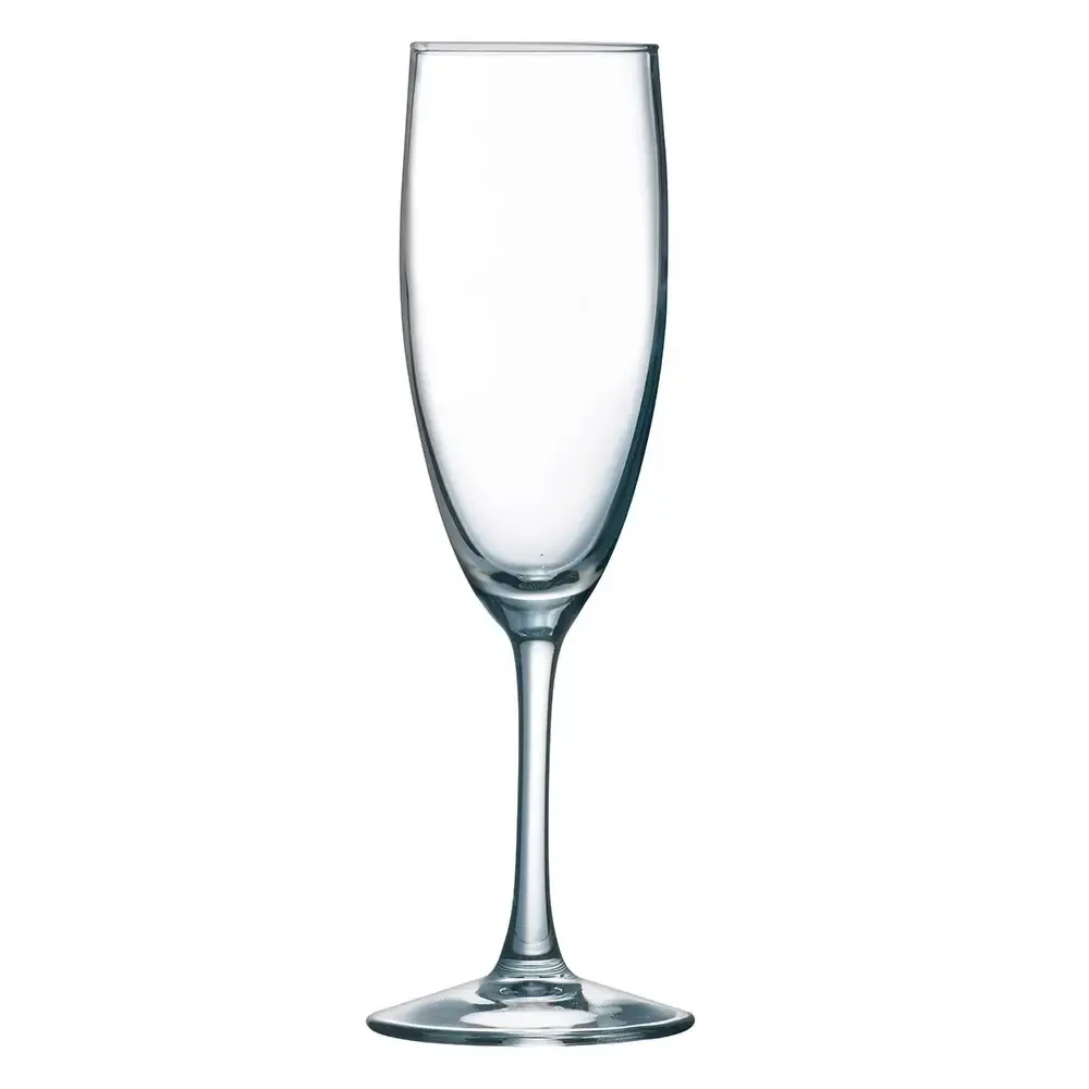 The classic: Clear champagne flute