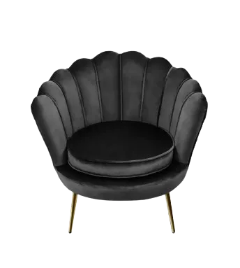 The Alyzia: Black Accent Chair