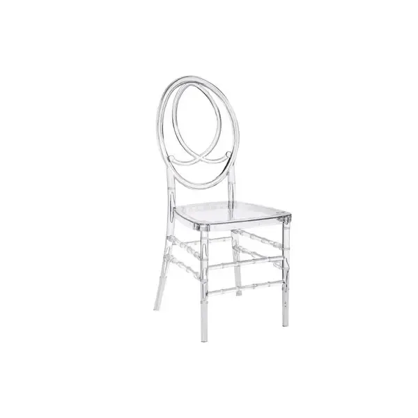 The Nessie: Clear acrylic dinning chair