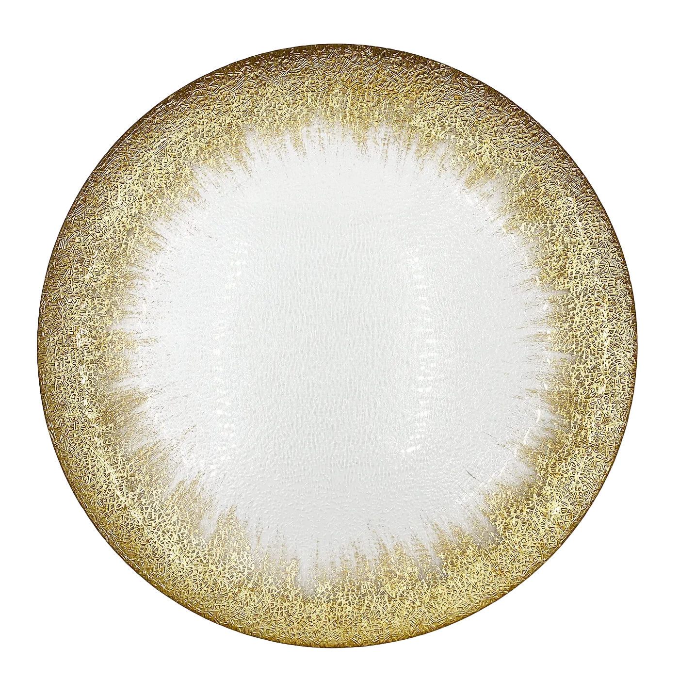 The Soleil: Starburst Glass Charger