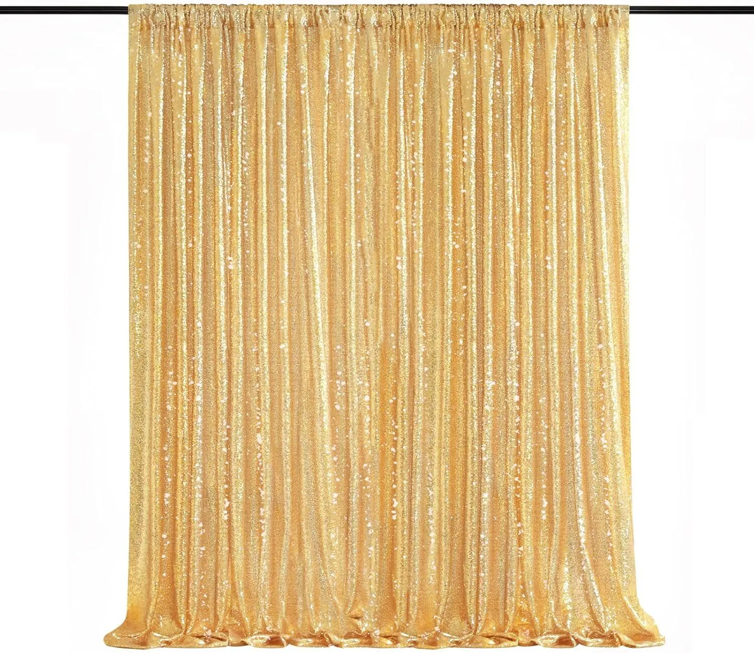 Gold shimmer backdrop