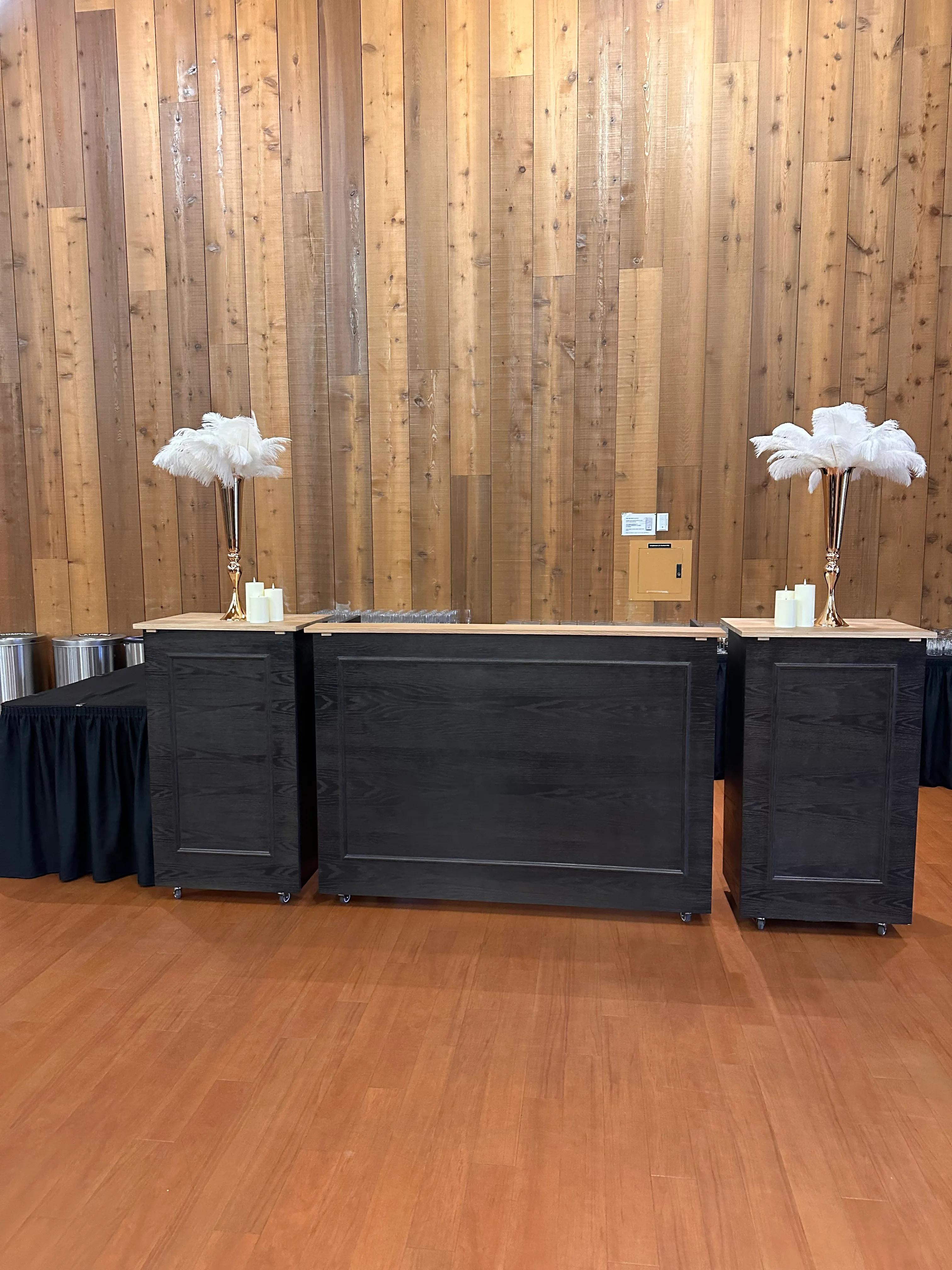Bar + Pedestals 