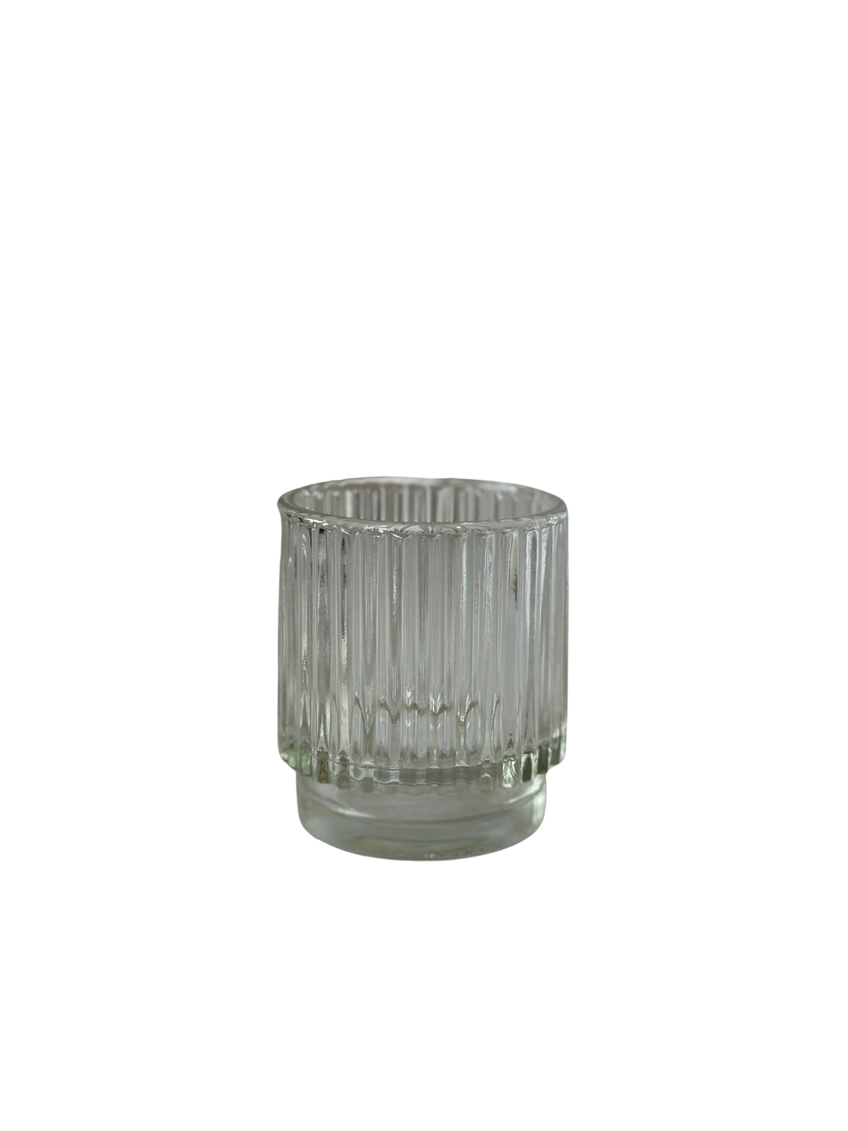 Small Ribbed Tealight Holder