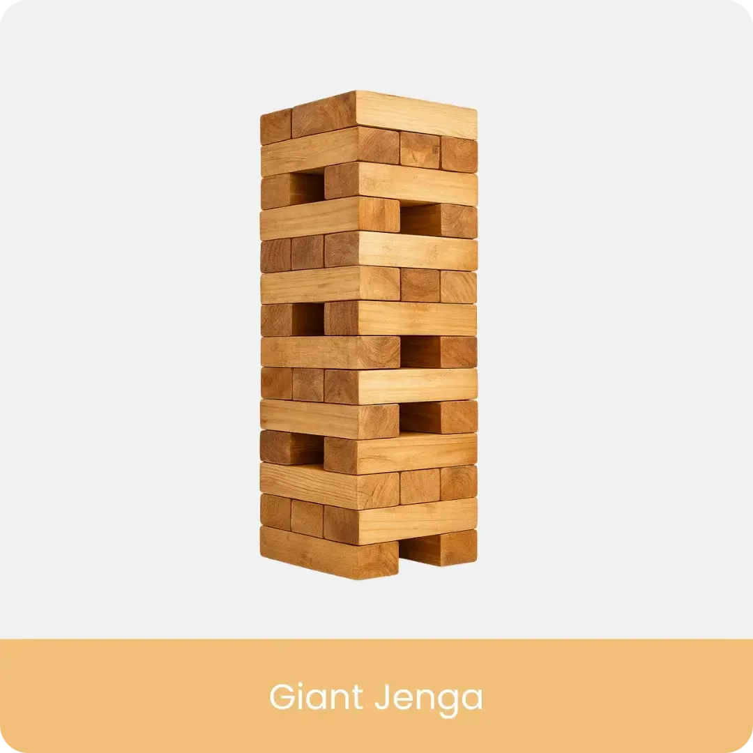 Interactive Games Giant Jenga