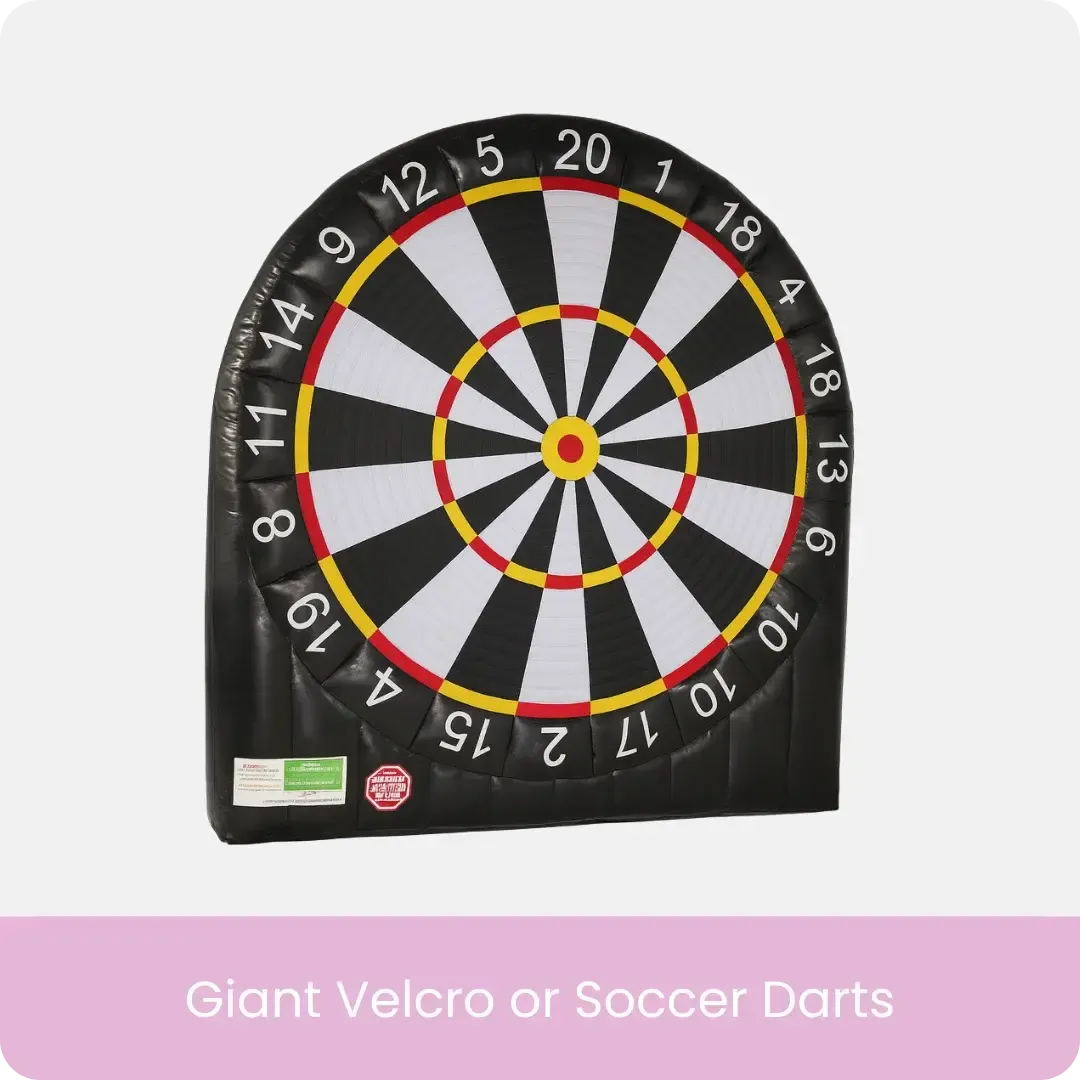 Interactive Games Giant Velcro or Soccer Darts