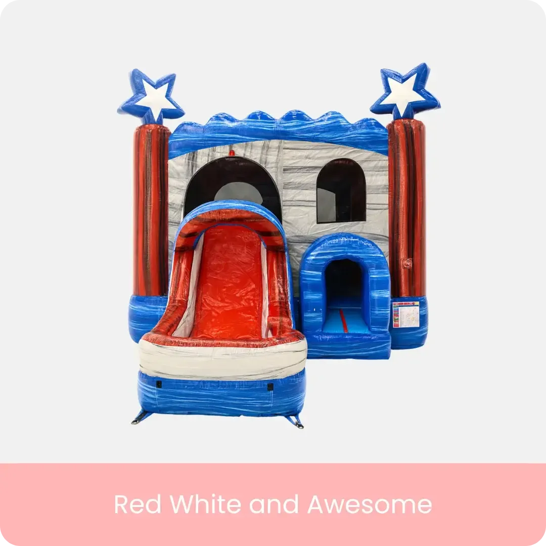 Combo Houses Red White and Awesome