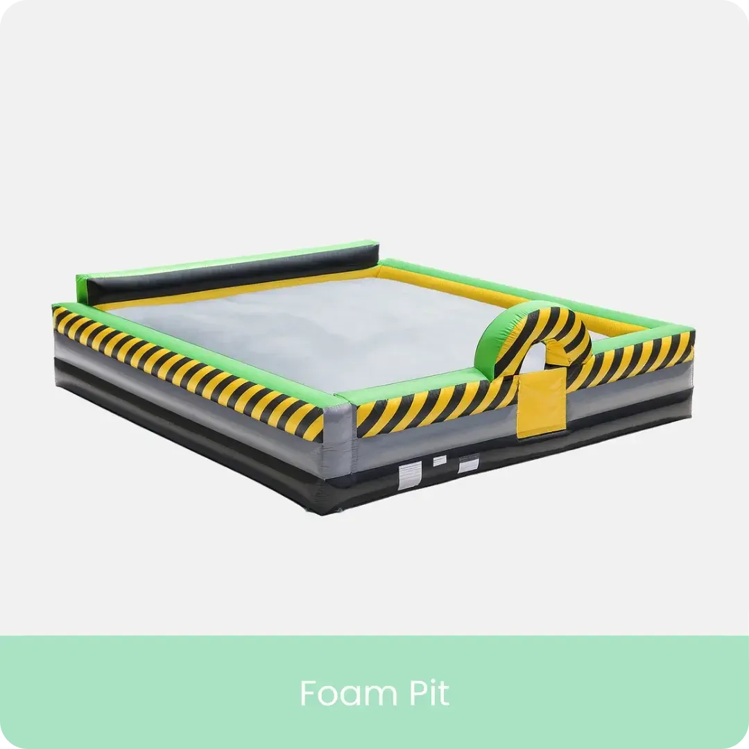 Water Slide Foam Pit