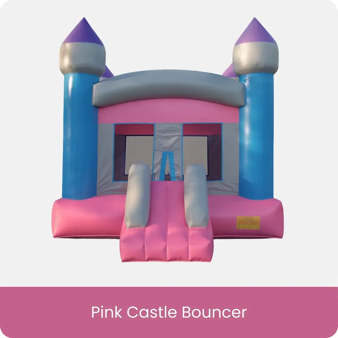 Bounce Houses Pink Castle Bouncer