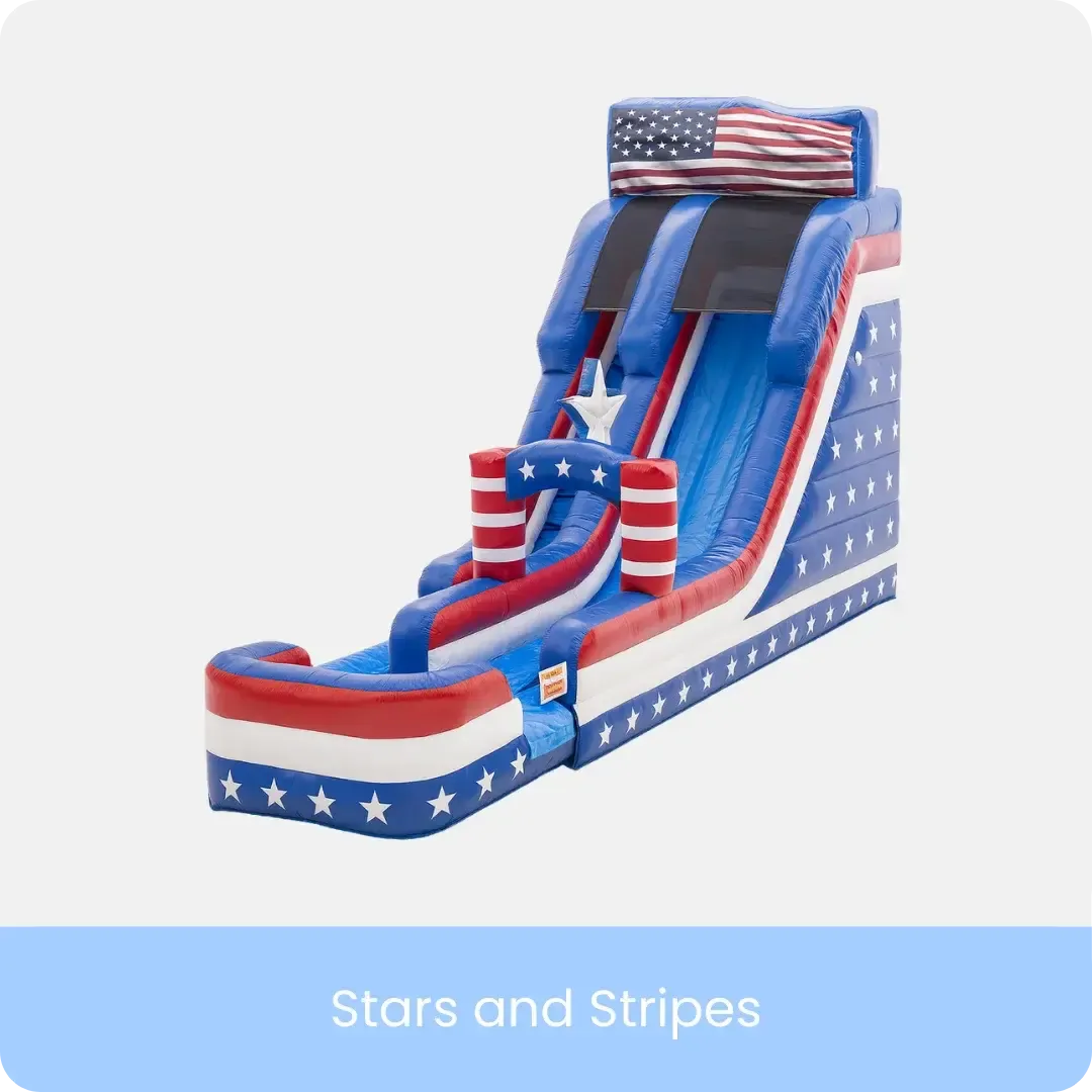 Water Slide Stars And Stripes