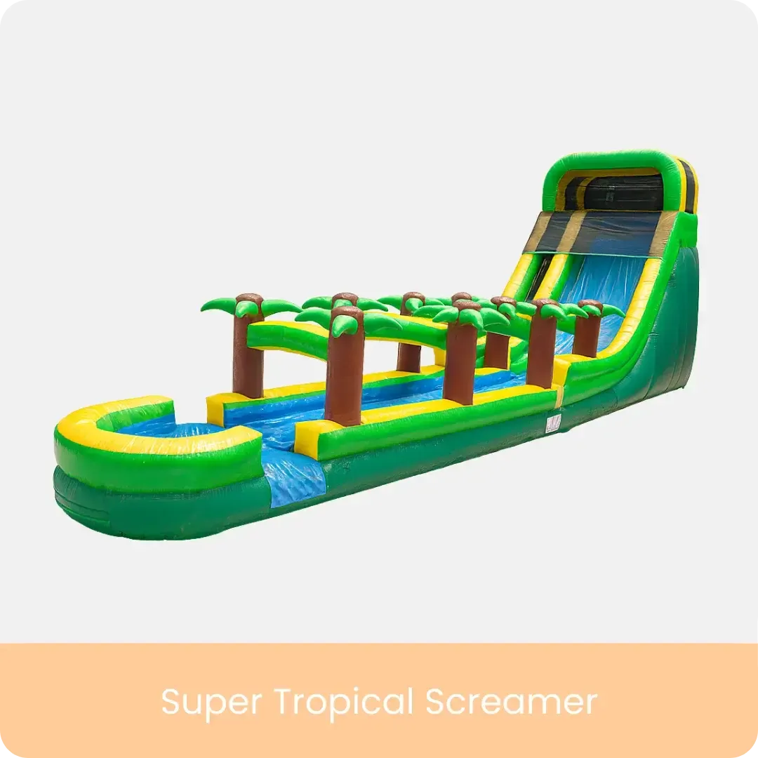 Water Slide Super Tropical Screamer