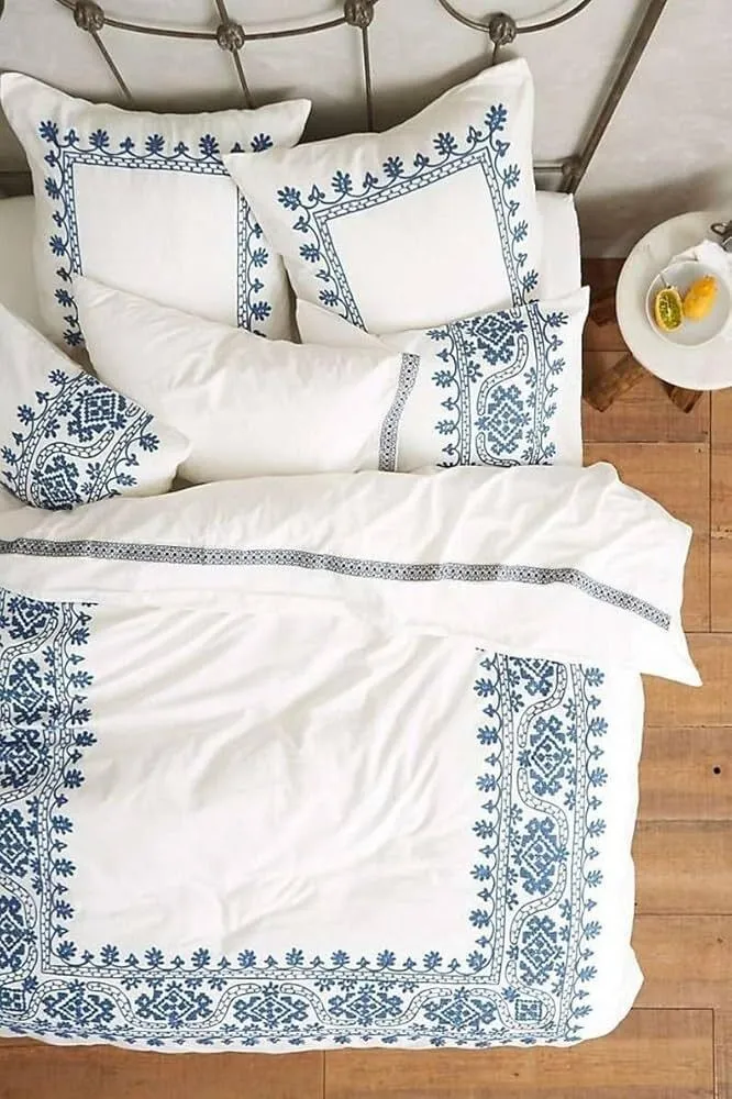 LINEN 90" ROUND SLATE BLUE