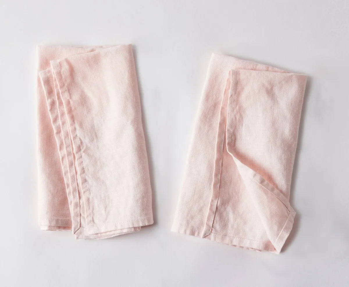 *LINEN, NAPKIN LIGHT PINK