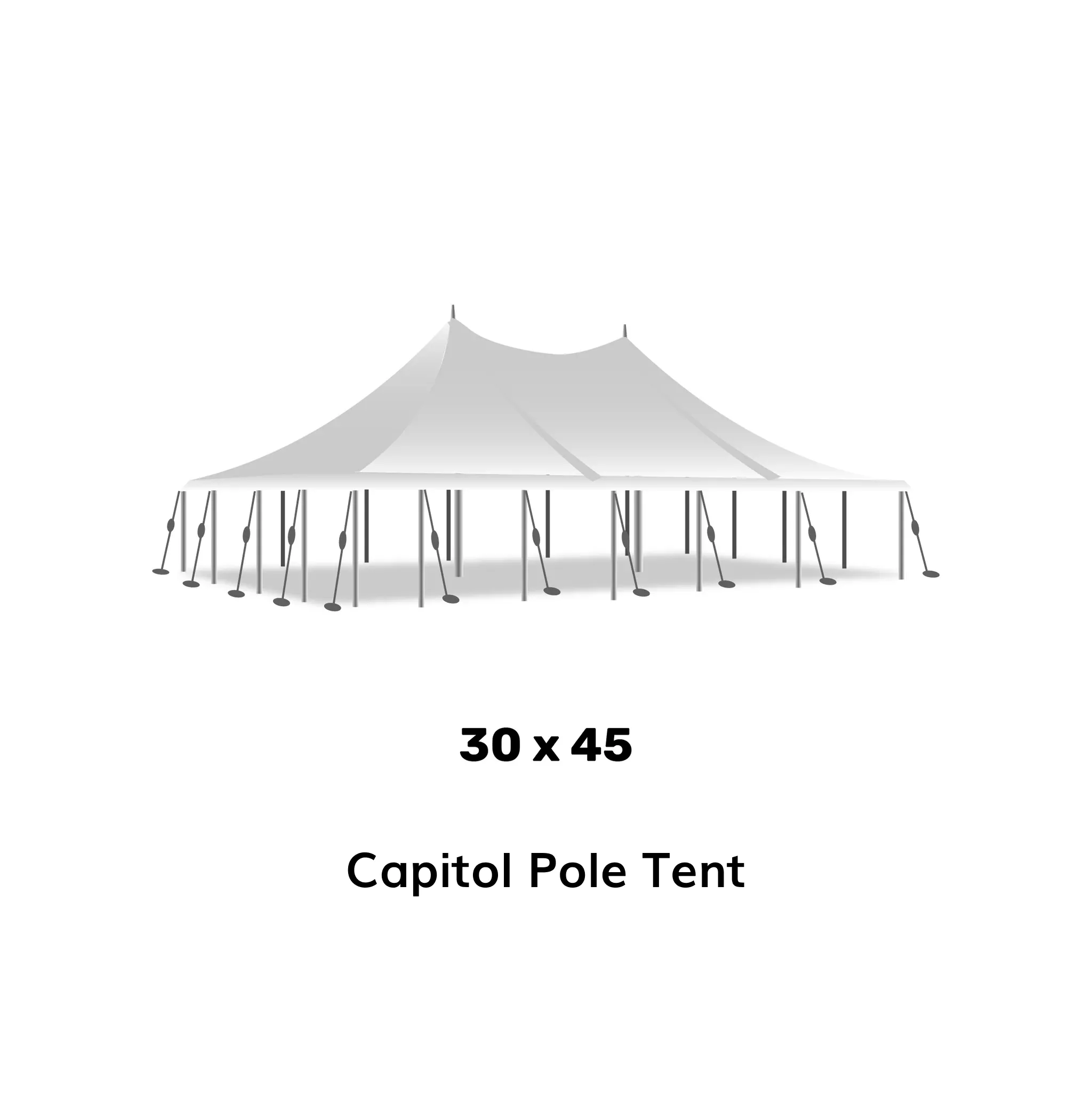 TENT POLE 30 X 45