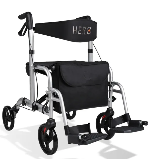 2 n 1 Wheelie Walker / Wheelchair