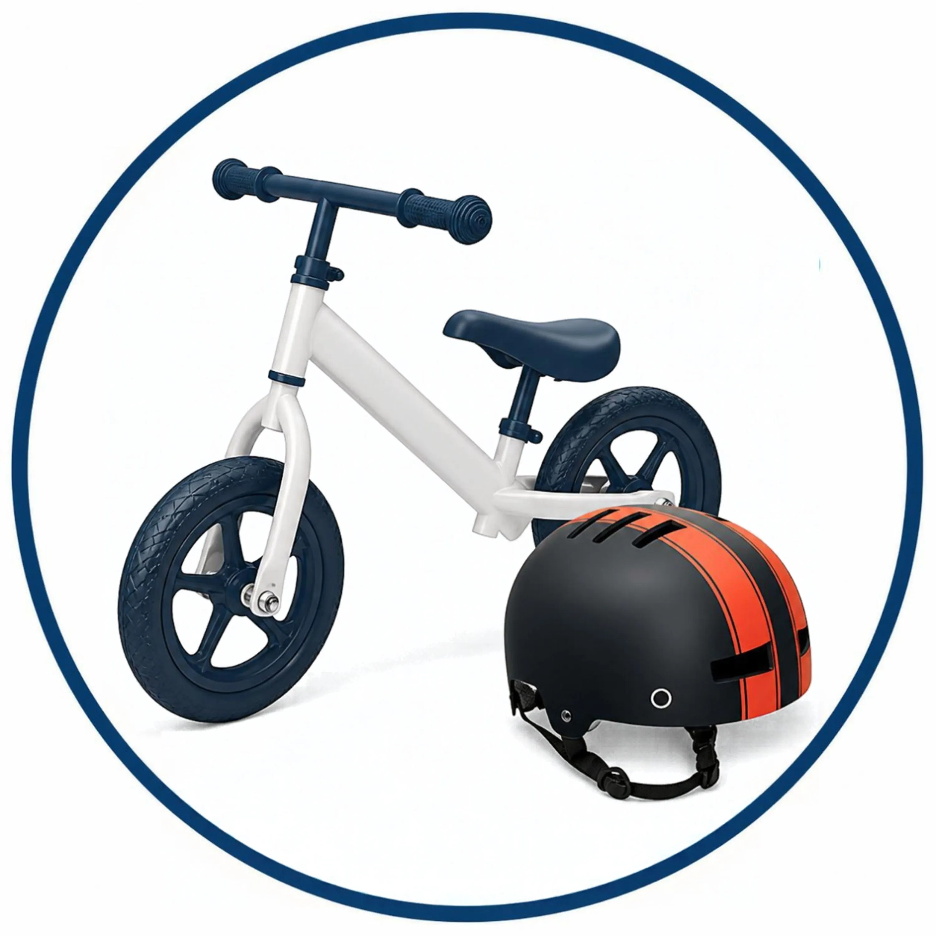  Balance Bike  - Helmet Included