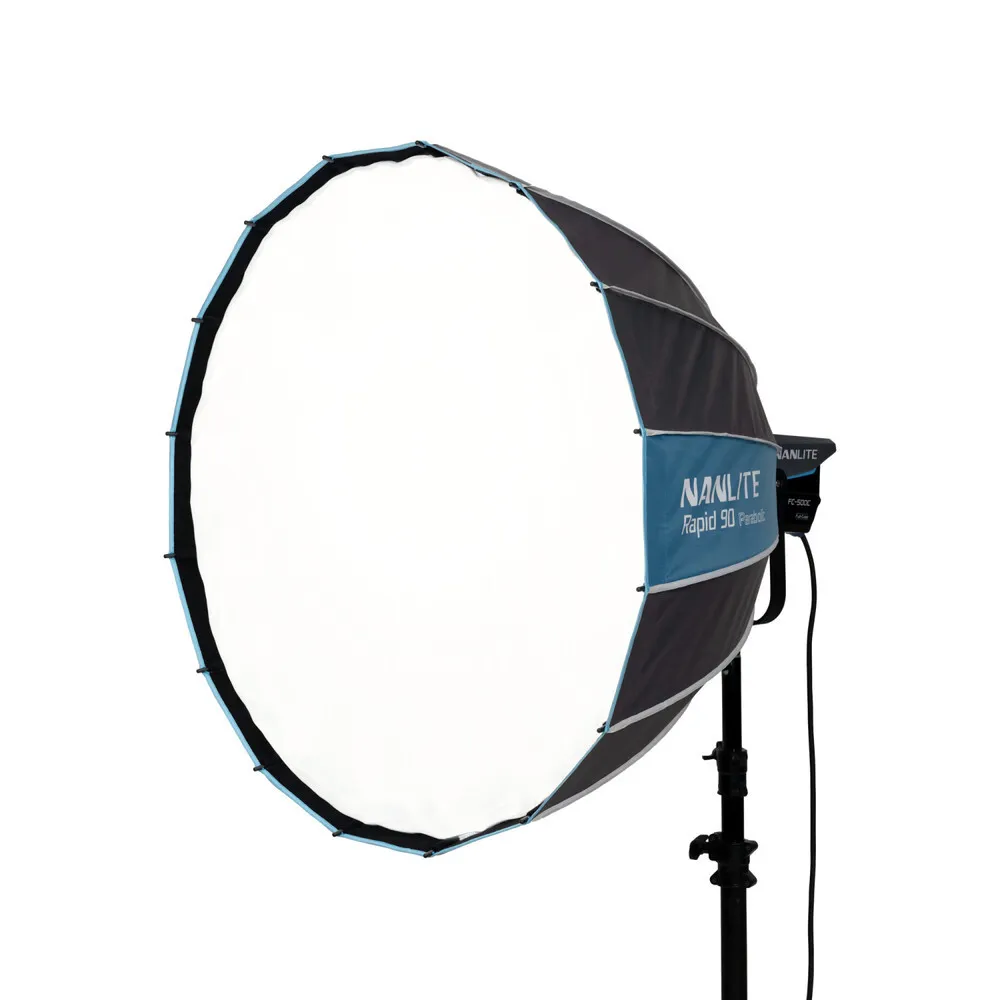 Nanlite Rapid 90 Parabolic Softbox with grid