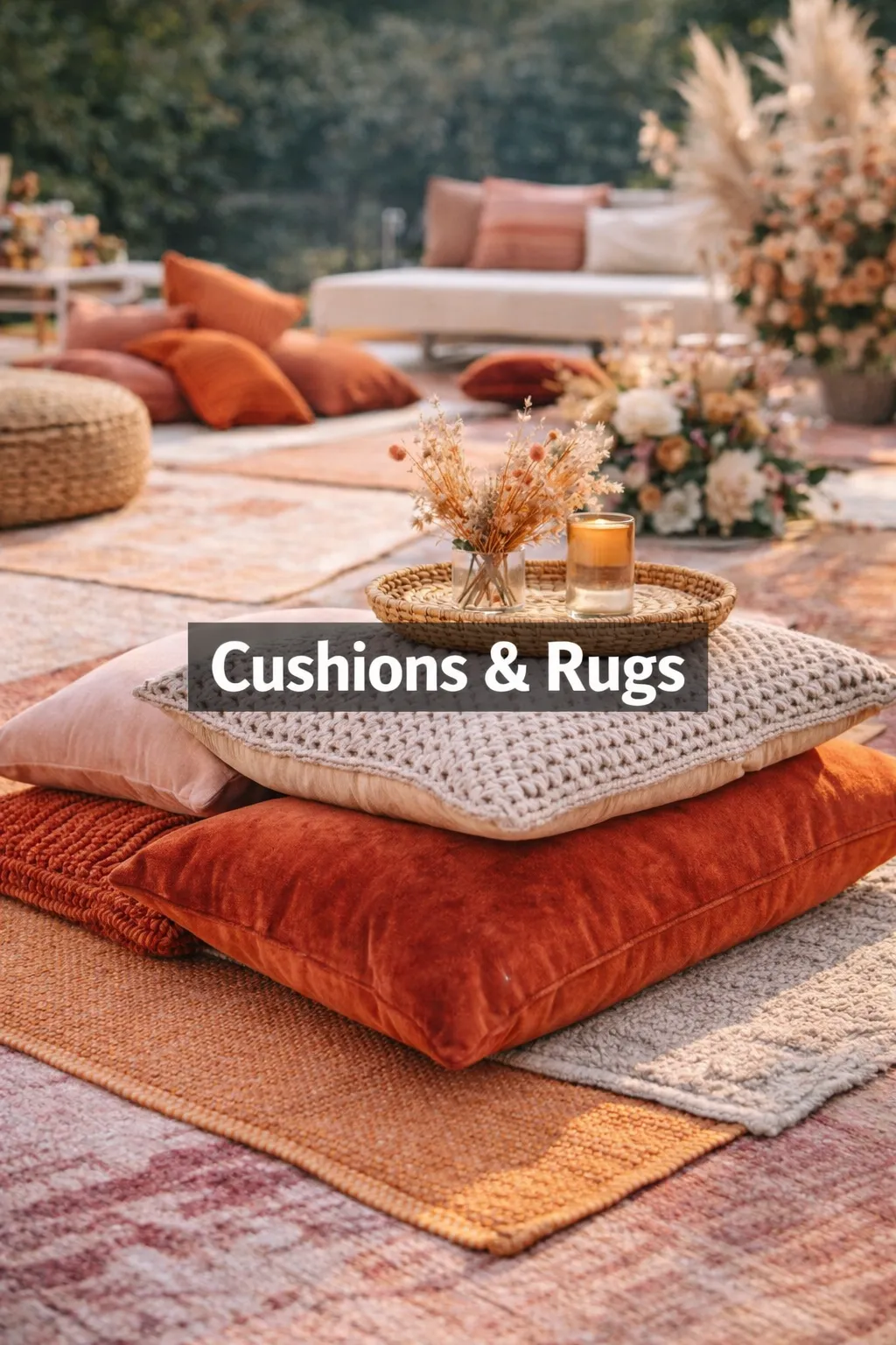 Cushions and Rugs 