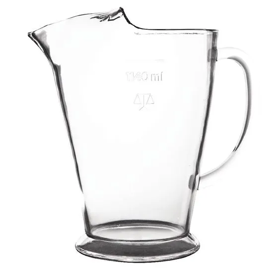 Drinks - Beer Jug 1125ml Polycarbon – Beer & Water