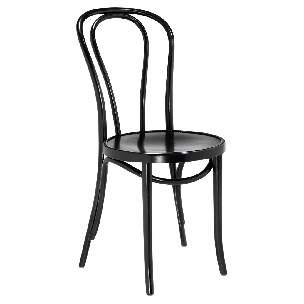 Chair - Black Bentwood chair