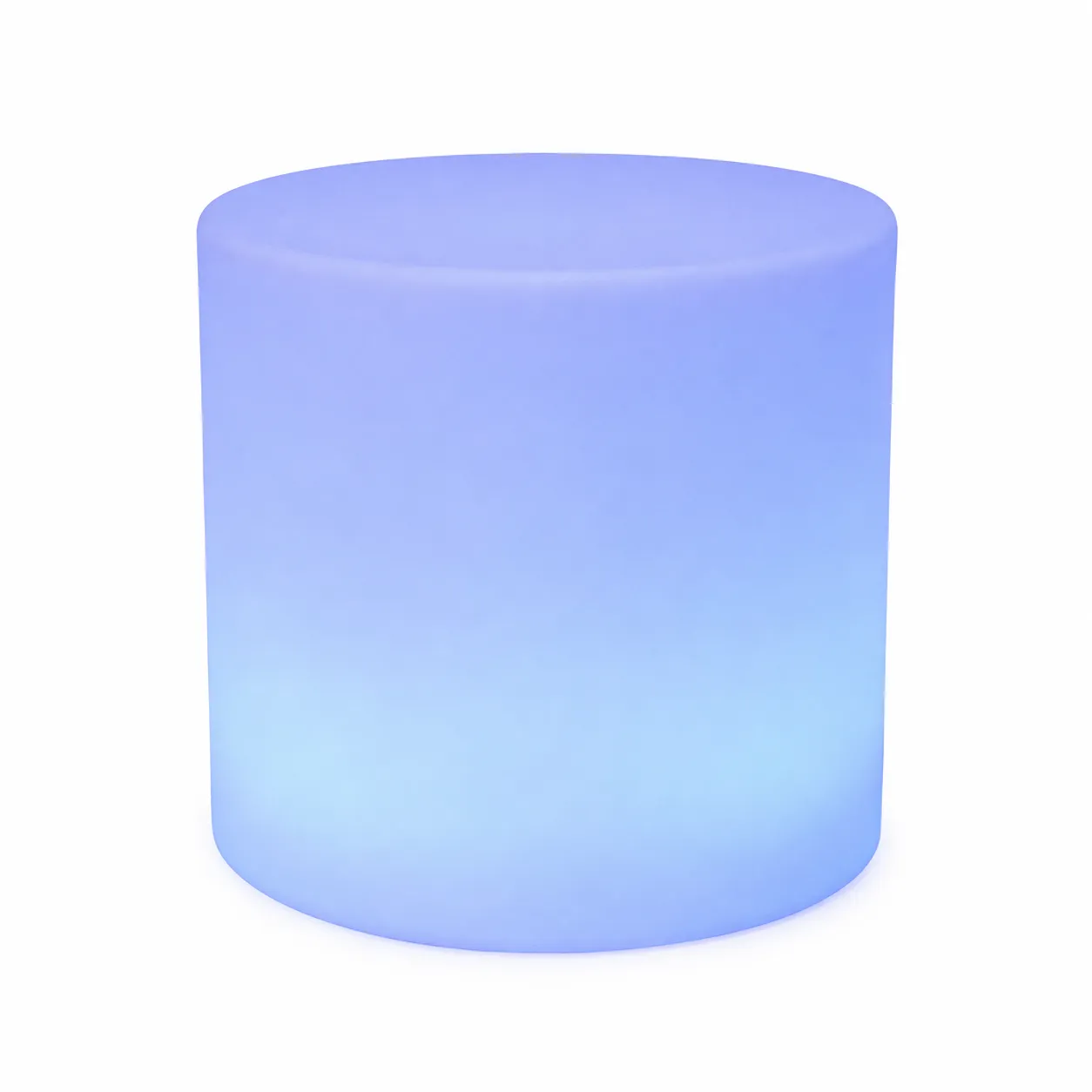 LED Table - Cylinder Illuminated Glow