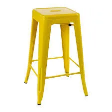 Stool - Tolix Yellow