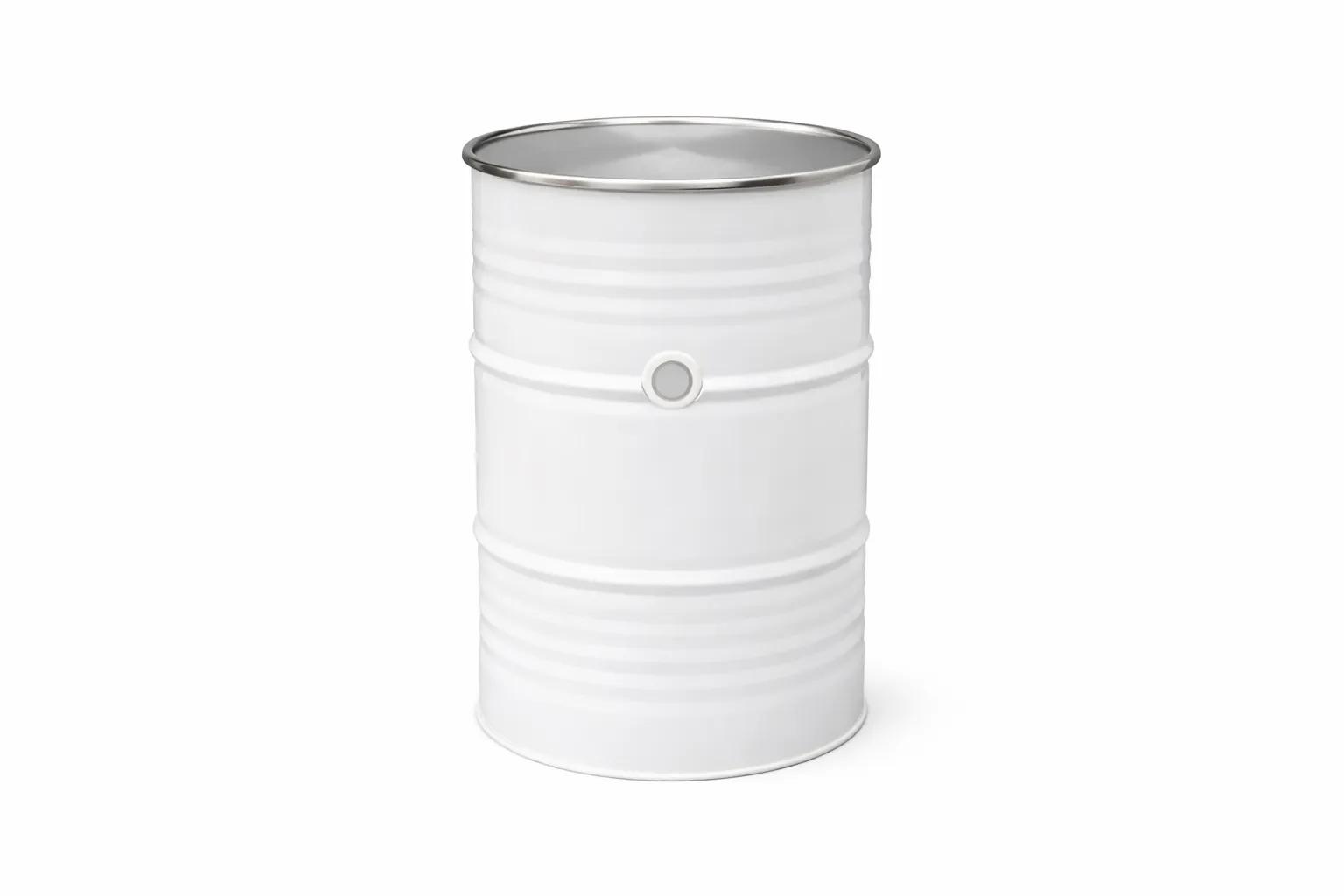 White Drum Bar Table 