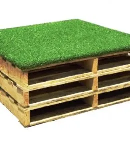 Chair - Grass Top Pallet Seat 