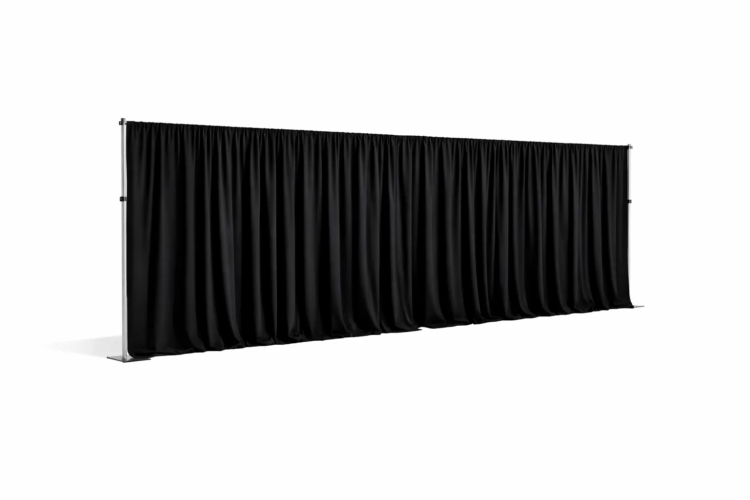 Backdrop - Black Lycra Backdrop Panel - Black (1.5 meter wide x3 meters high)