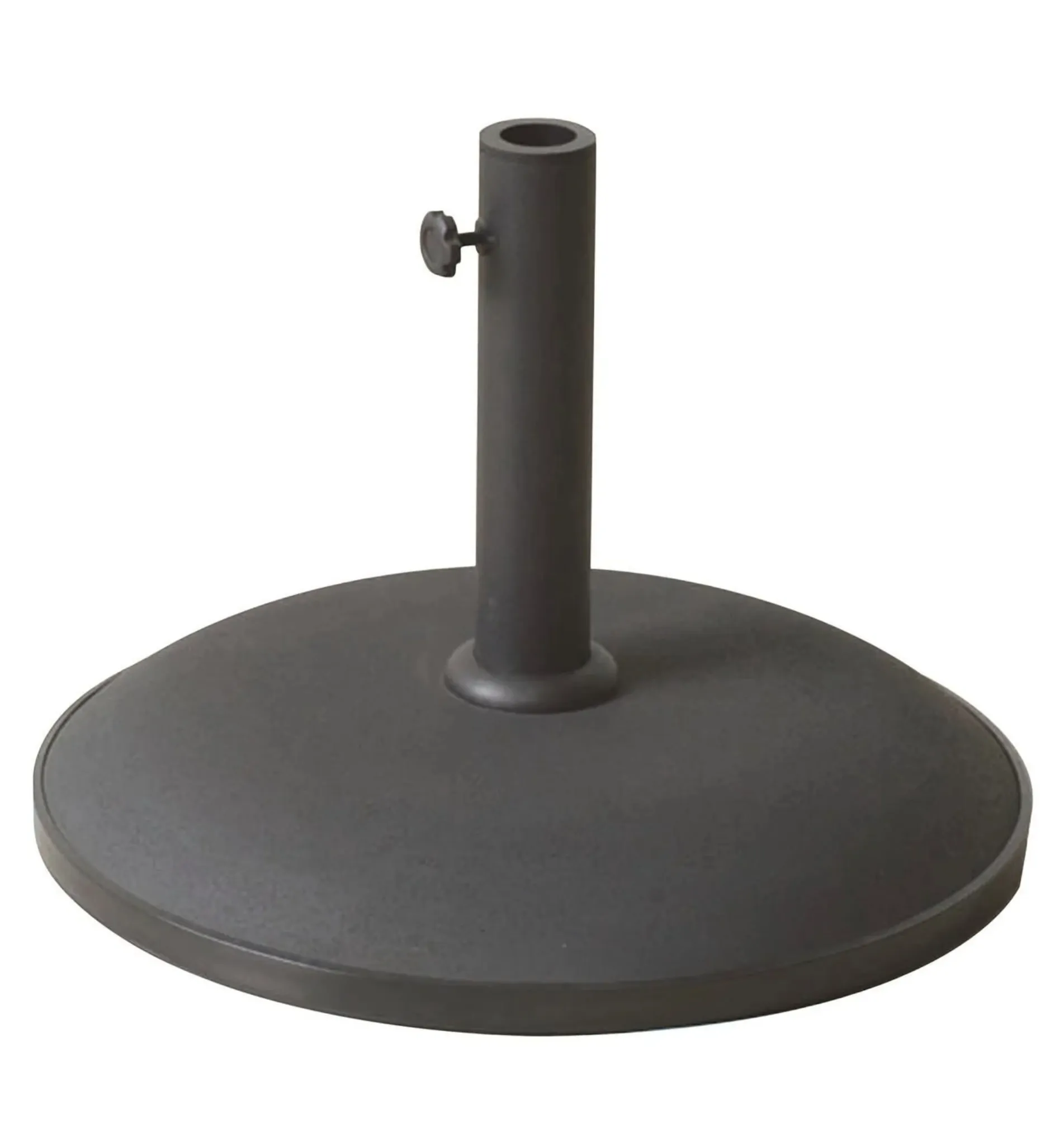 Base - Umbrella Weights Base 25KG Round Concrete Black
