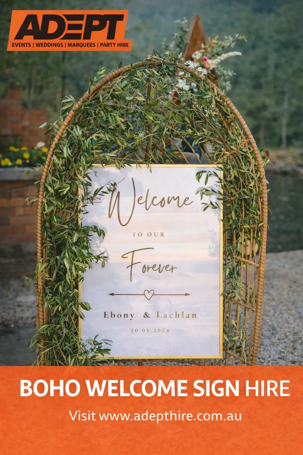 Backdrop - Beautiful Backdrop arched wicker backdrop