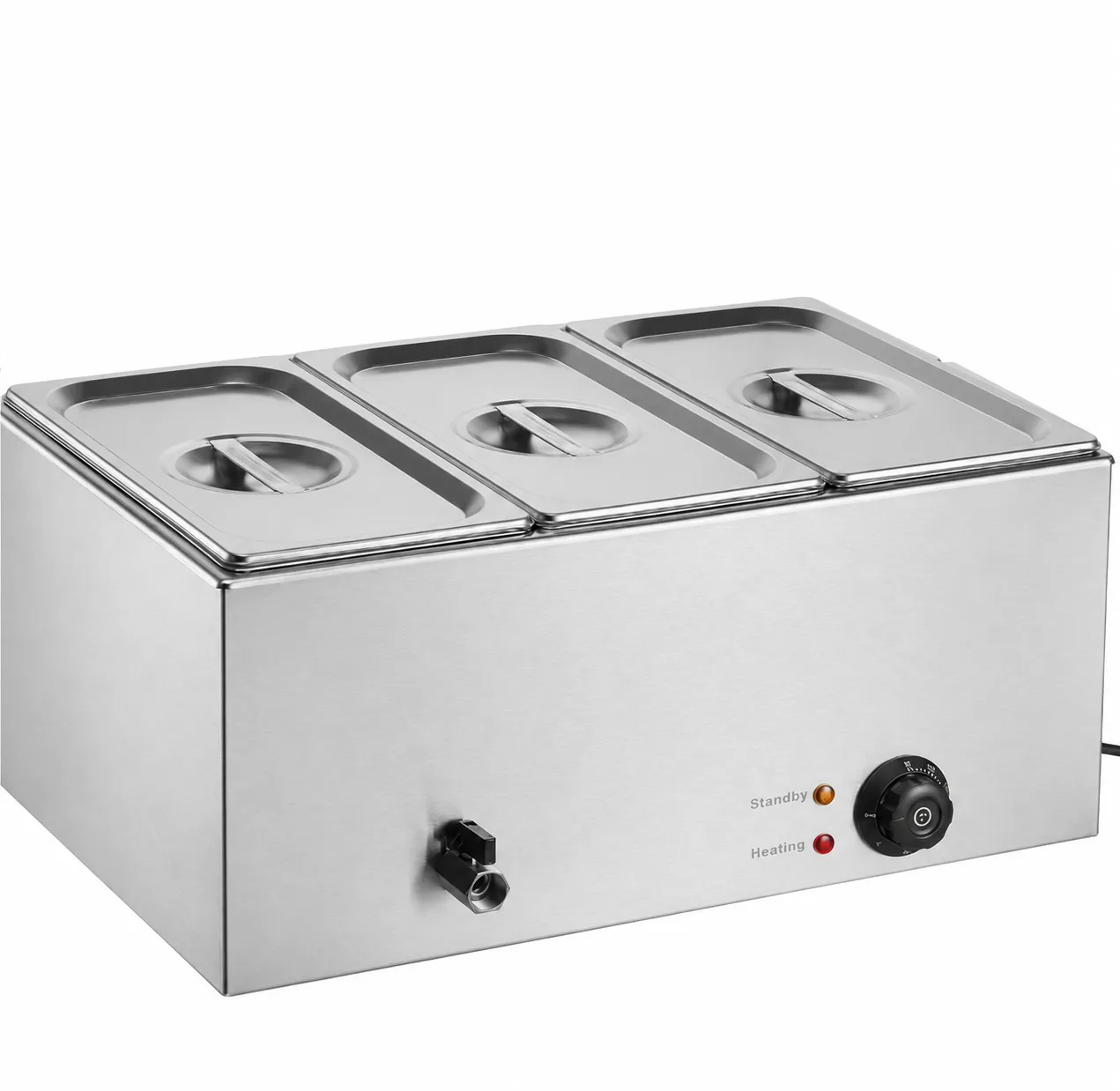 Bain Marie - Commercial 3 Pan