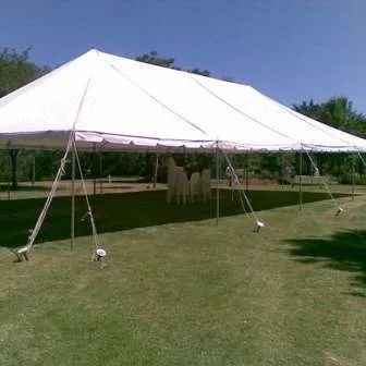 Marquee - Peg and Pole 6m x 18m 