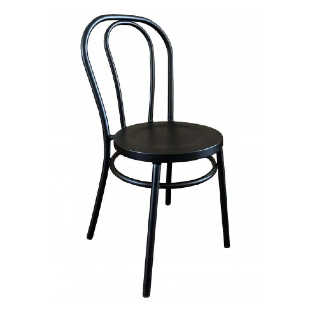 Chair - Black Bentwood chair 