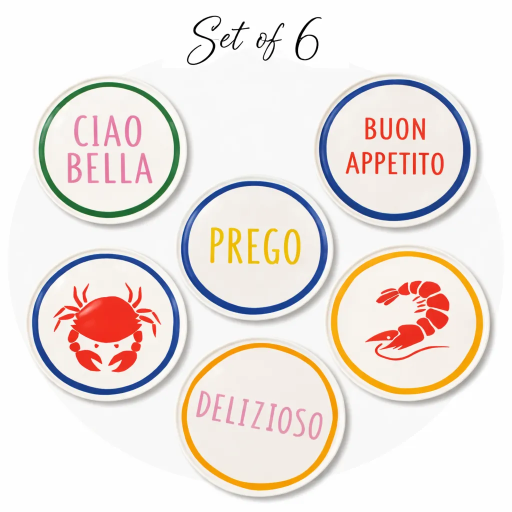 Plate - Roundhouse dinner plates set of 6 