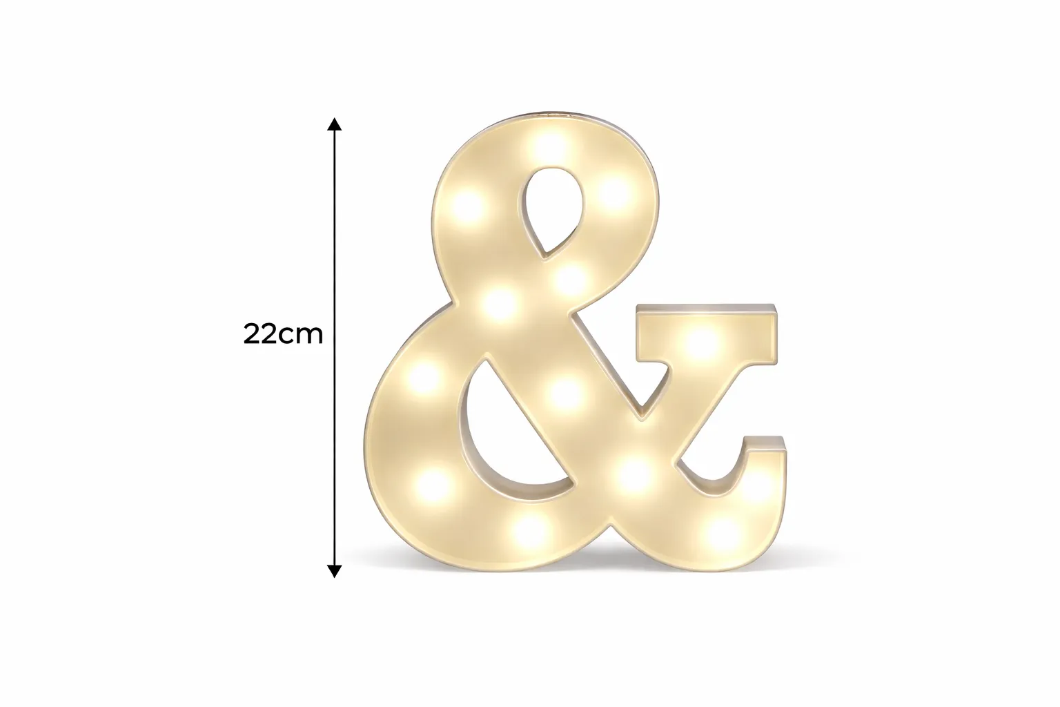 LED - Symbol & LED Light Up Symbol  – 22cm High
