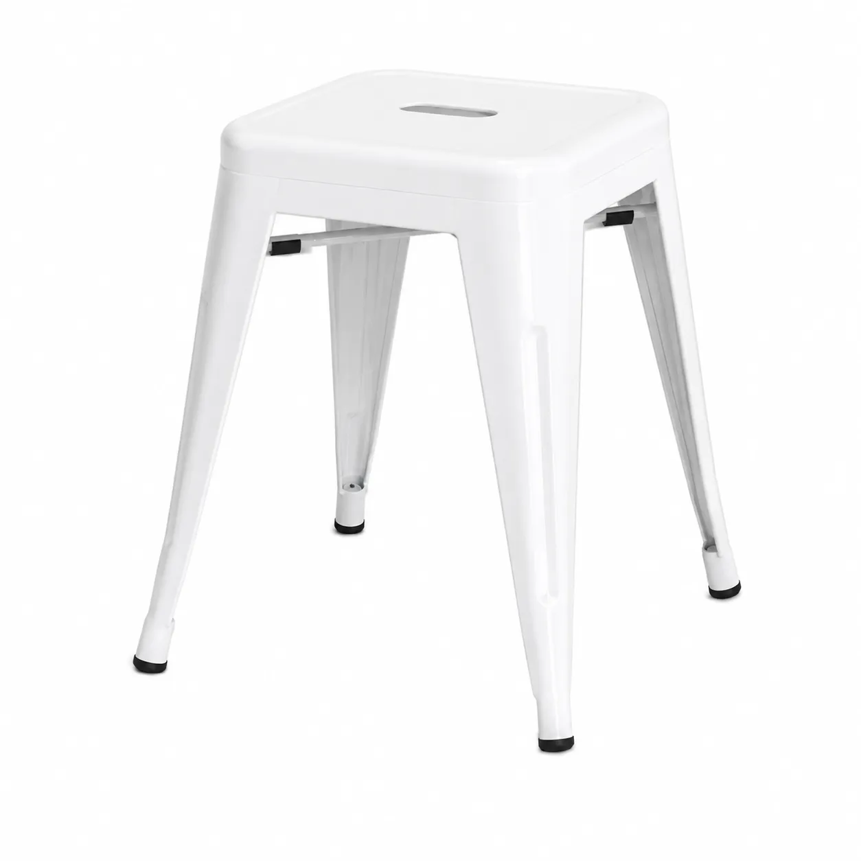 Stool - White Budget Tolix Stool