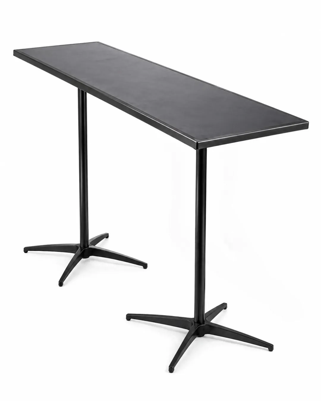 Table - High Bar / Cocktail Table in Black 1.8 m long 
